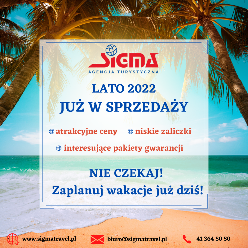 Lato 2022 First Minute już w sprzedaży